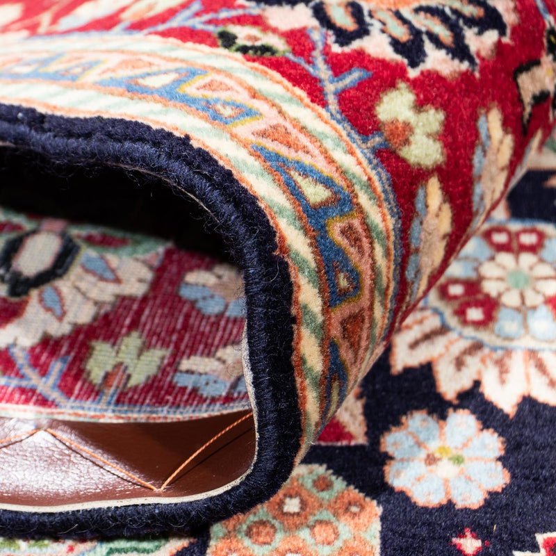 Gabbeh-matta - Kashkuli Persiska - 213 x 141 cm - mörkblå