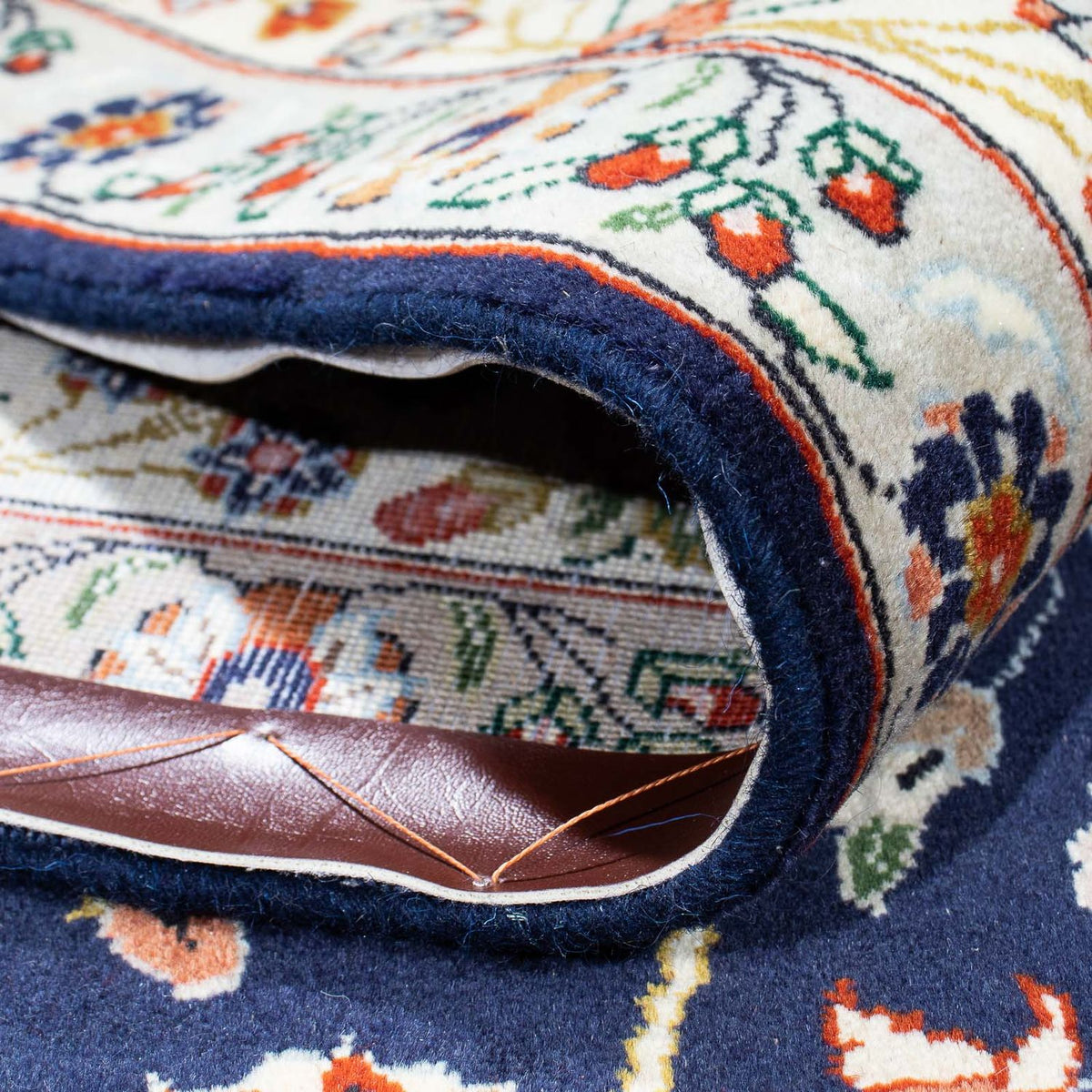 Gabbeh-matta - Kashkuli Persiska - 248 x 177 cm - mörkblå