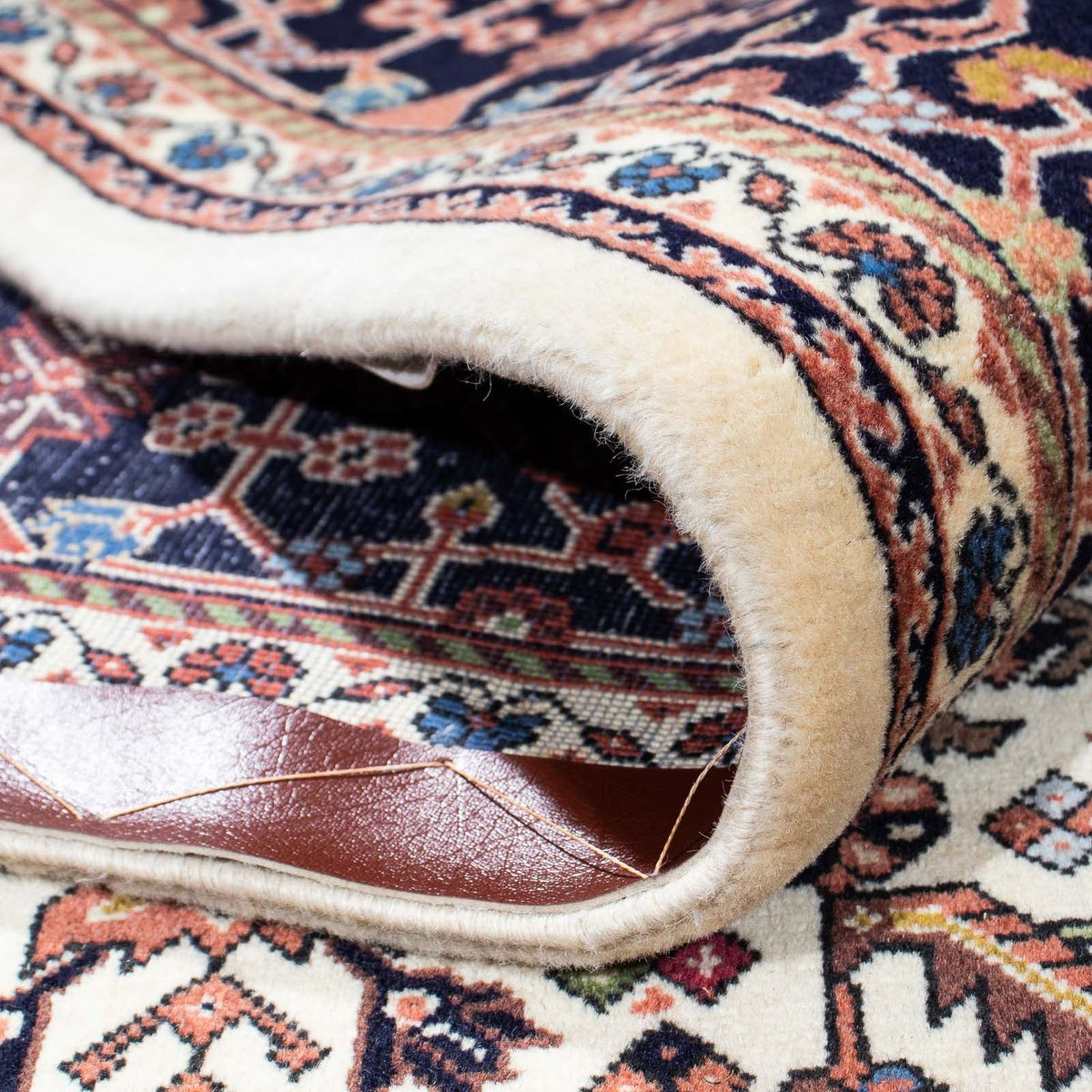 Gabbeh-matta - Kashkuli Persiska - 253 x 175 cm - brun