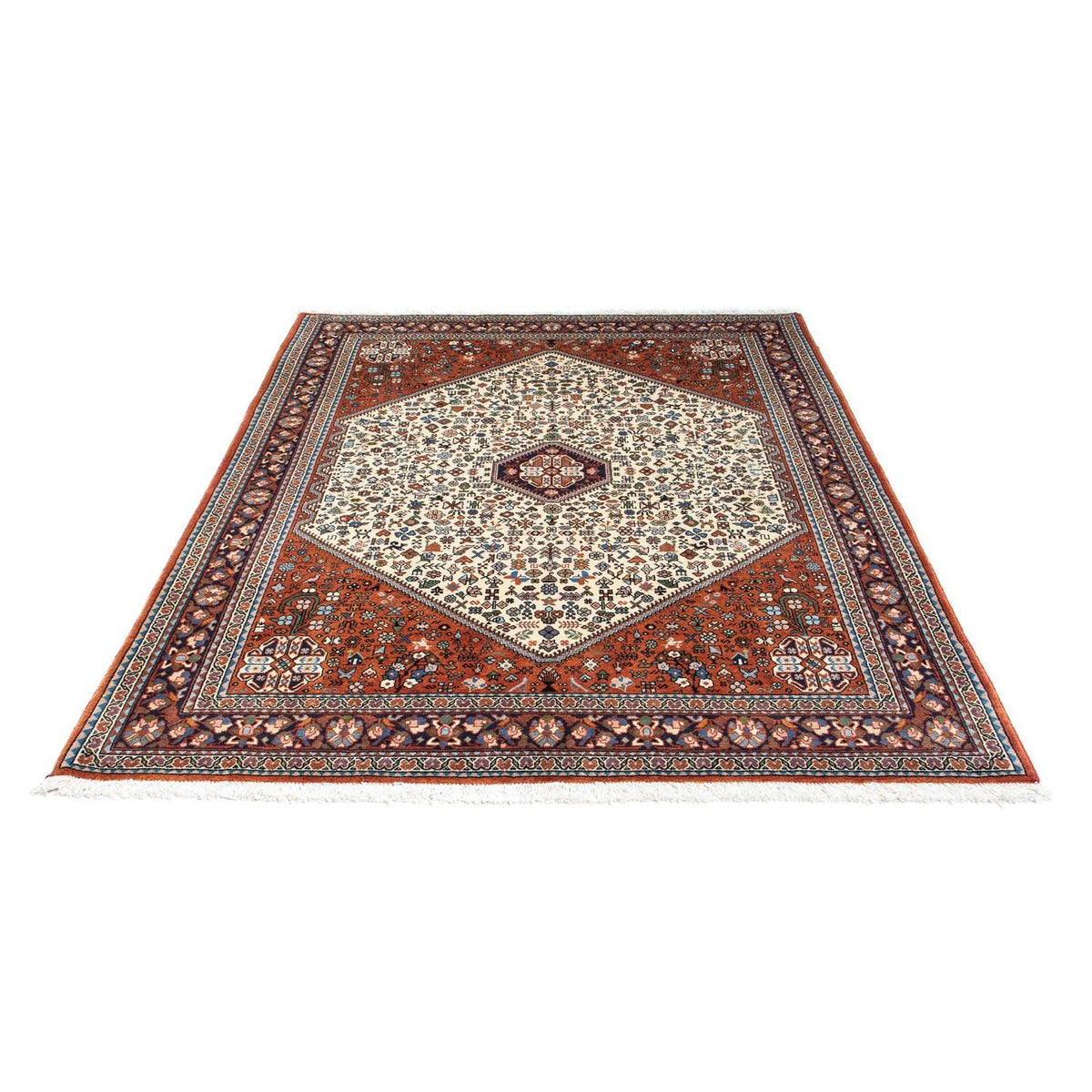 Gabbeh-matta - Kashkuli Persiska - 204 x 152 cm - brun