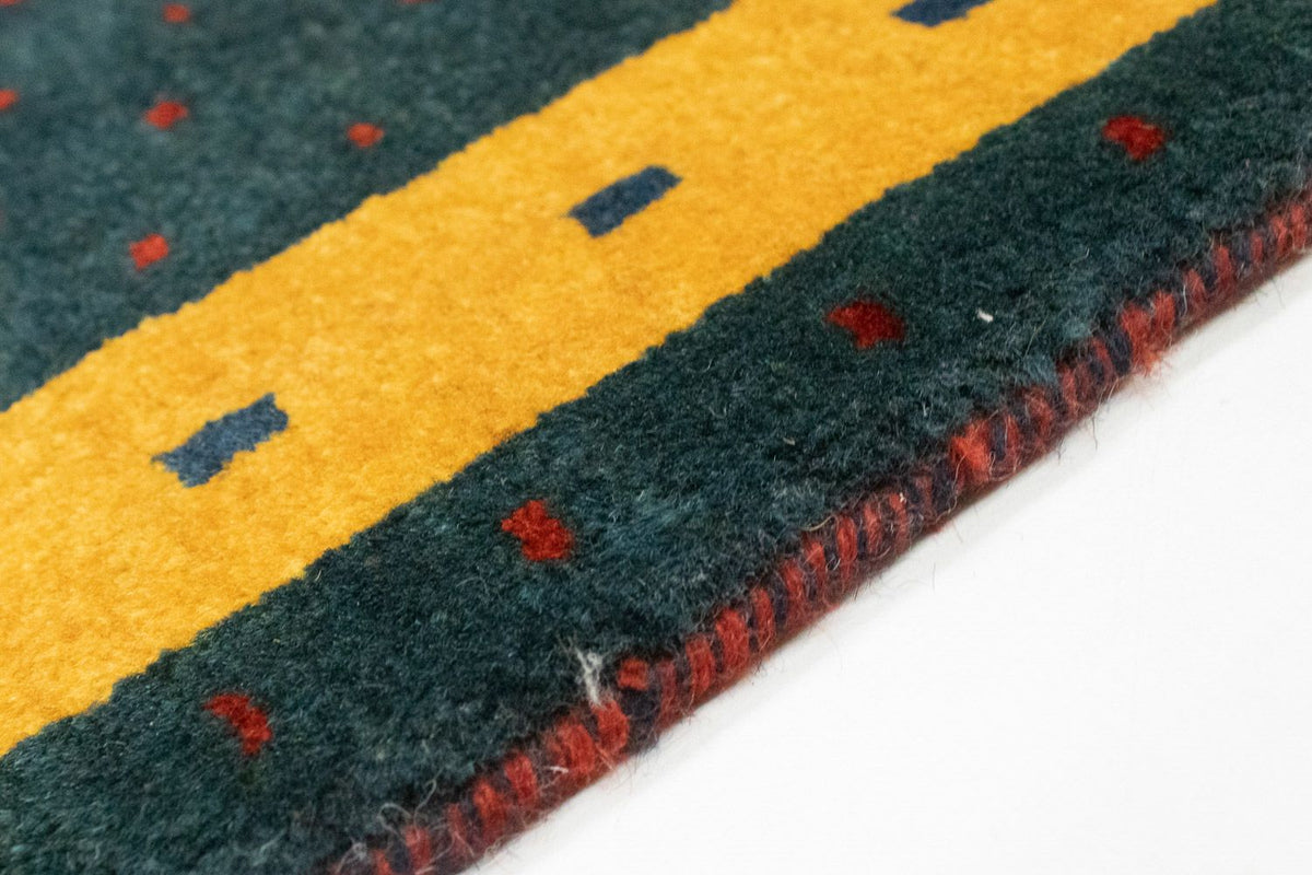 Gabbeh-matta - Loribaft Persian - 143 x 102 cm - grön