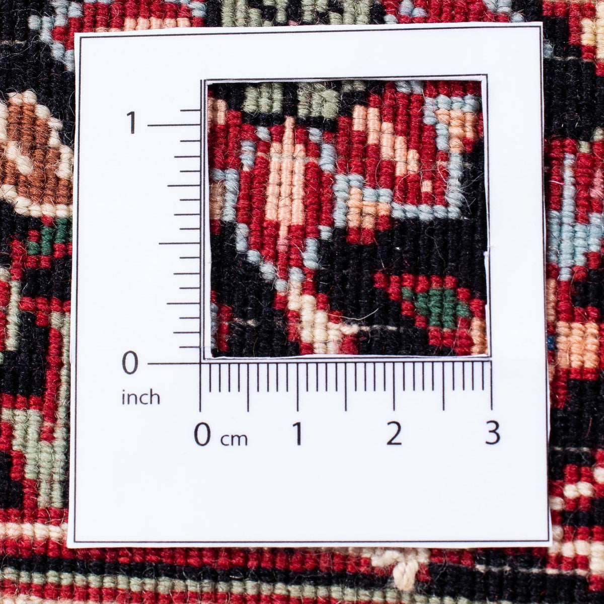 Persisk matta - Bijar - 245 x 174 cm - röd