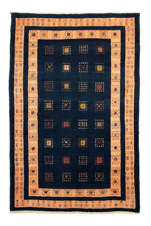 Gabbeh-matta - Loribaft Persian - 202 x 134 cm - mörkblå