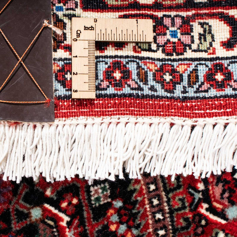 Persisk matta - Bijar - 240 x 172 cm - mörkröd