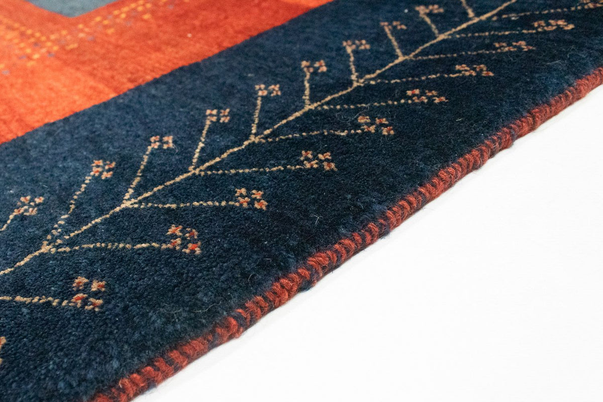 Gabbeh-matta - Loribaft Persian - 205 x 128 cm - röd