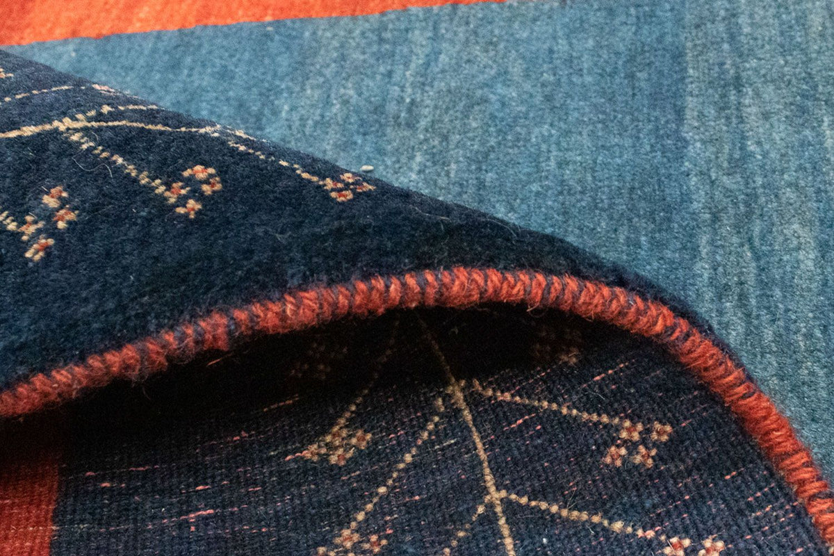 Gabbeh-matta - Loribaft Persian - 205 x 128 cm - röd