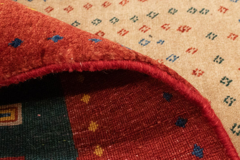 Gabbeh-matta - Loribaft Persian - 153 x 103 cm - guld