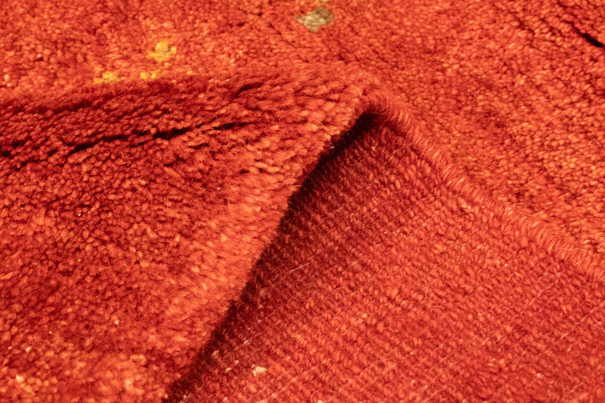 Gabbeh-matta - persisk - 243 x 181 cm - röd