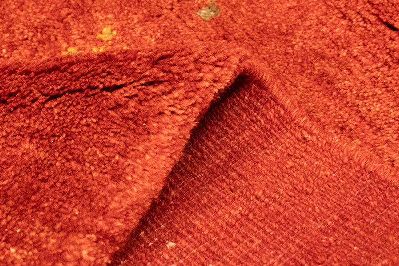 Gabbeh-matta - persisk - 243 x 181 cm - röd