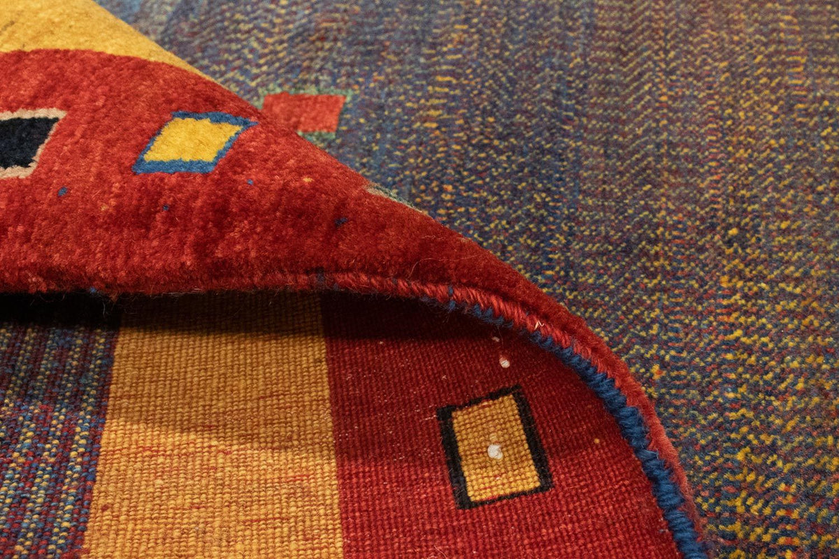 Gabbeh-matta - Loribaft Persian - 158 x 112 cm - röd