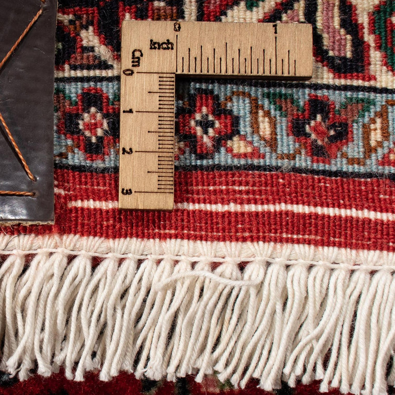 Persisk matta - Bijar - 300 x 203 cm - mörkröd