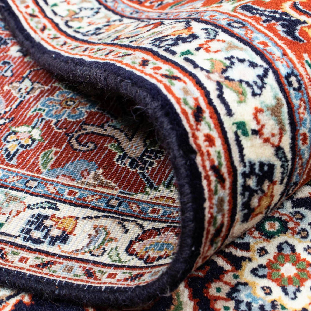 Persisk matta - Classic - 234 x 176 cm - mörkblå