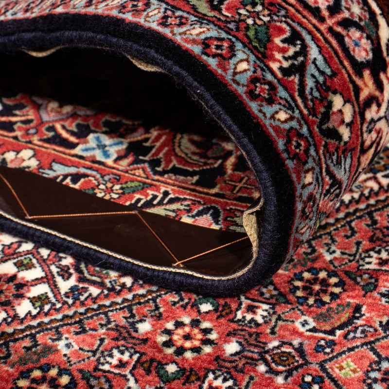 Persisk matta - Bijar - 317 x 201 cm - mörkröd