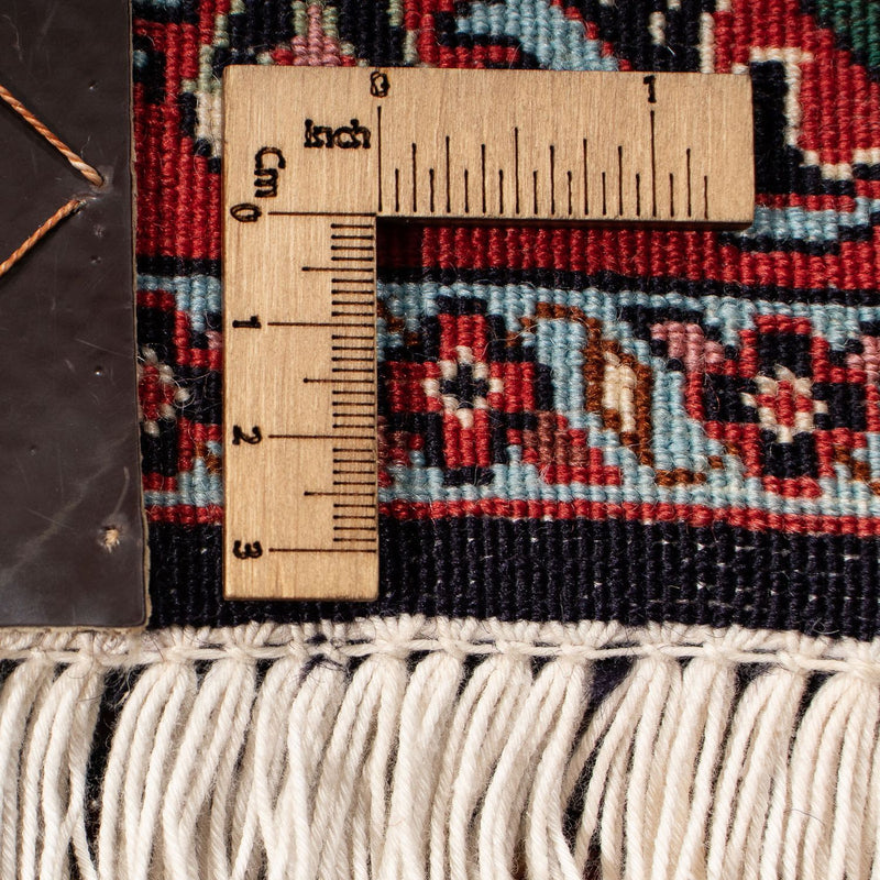 Persisk matta - Bijar - 317 x 201 cm - mörkröd