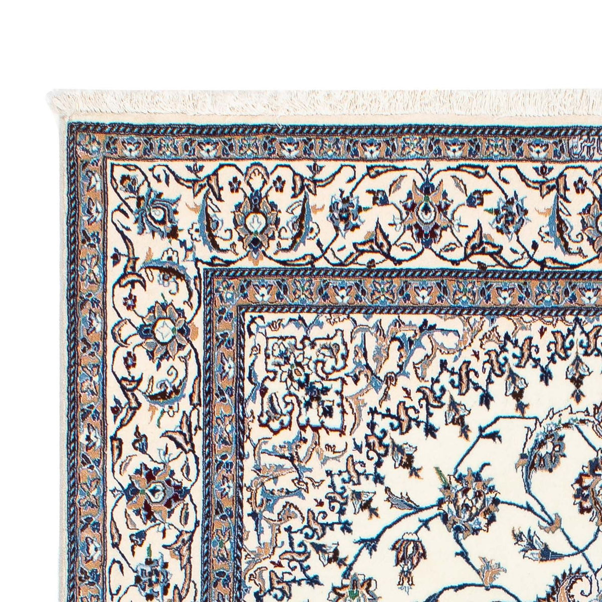 Persisk matta - Nain - Premium - 205 x 128 cm - beige