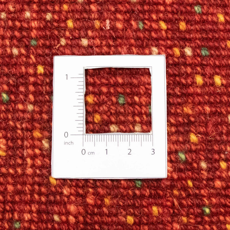 Gabbeh-matta - persisk - 228 x 165 cm - röd