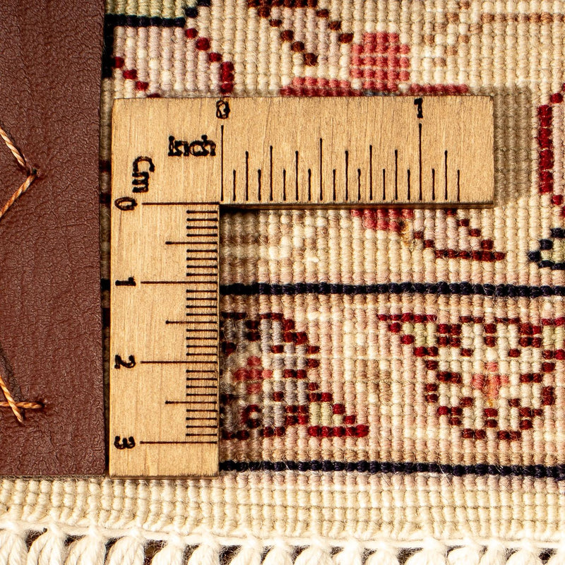 Persisk matta - Tabriz - Royal - 344 x 251 cm - ljusbrun