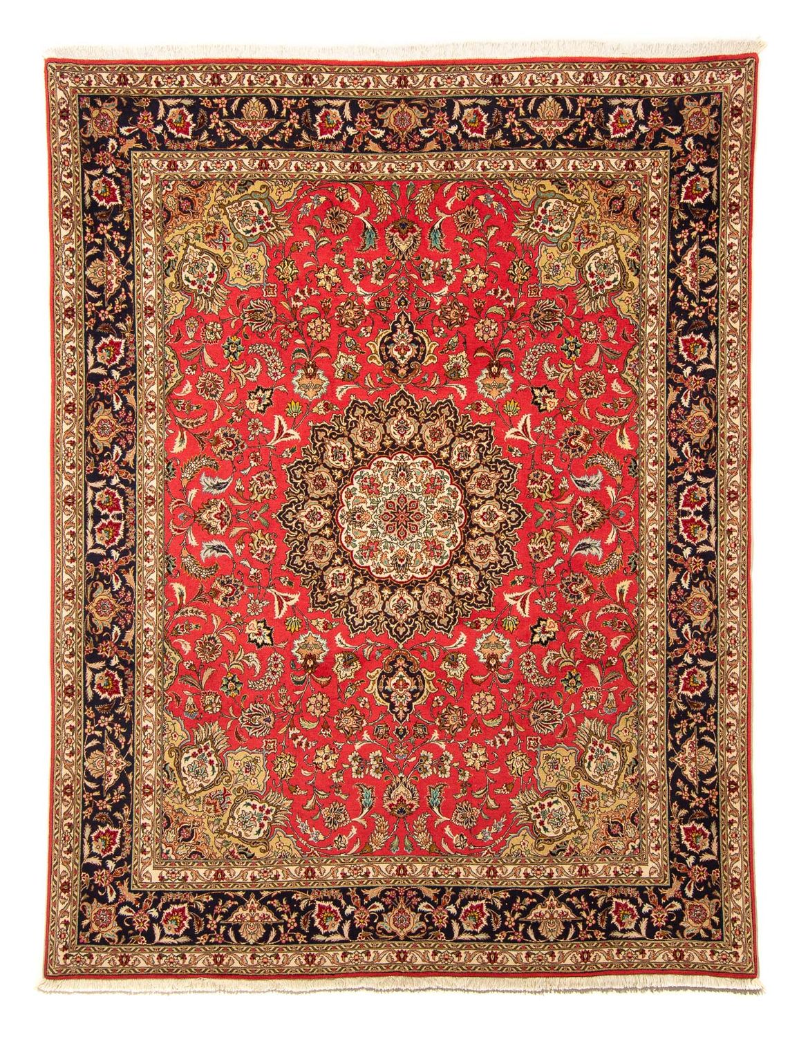 Persisk matta - Tabriz - Royal - 250 x 200 cm - röd