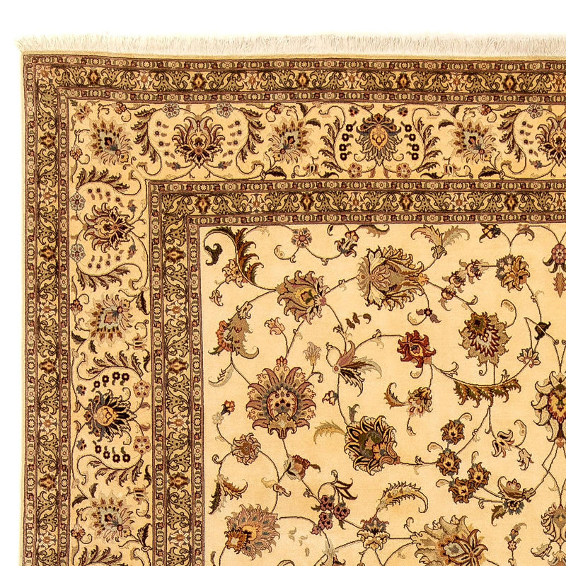 Persisk matta - Tabriz - Royal - 364 x 252 cm - beige