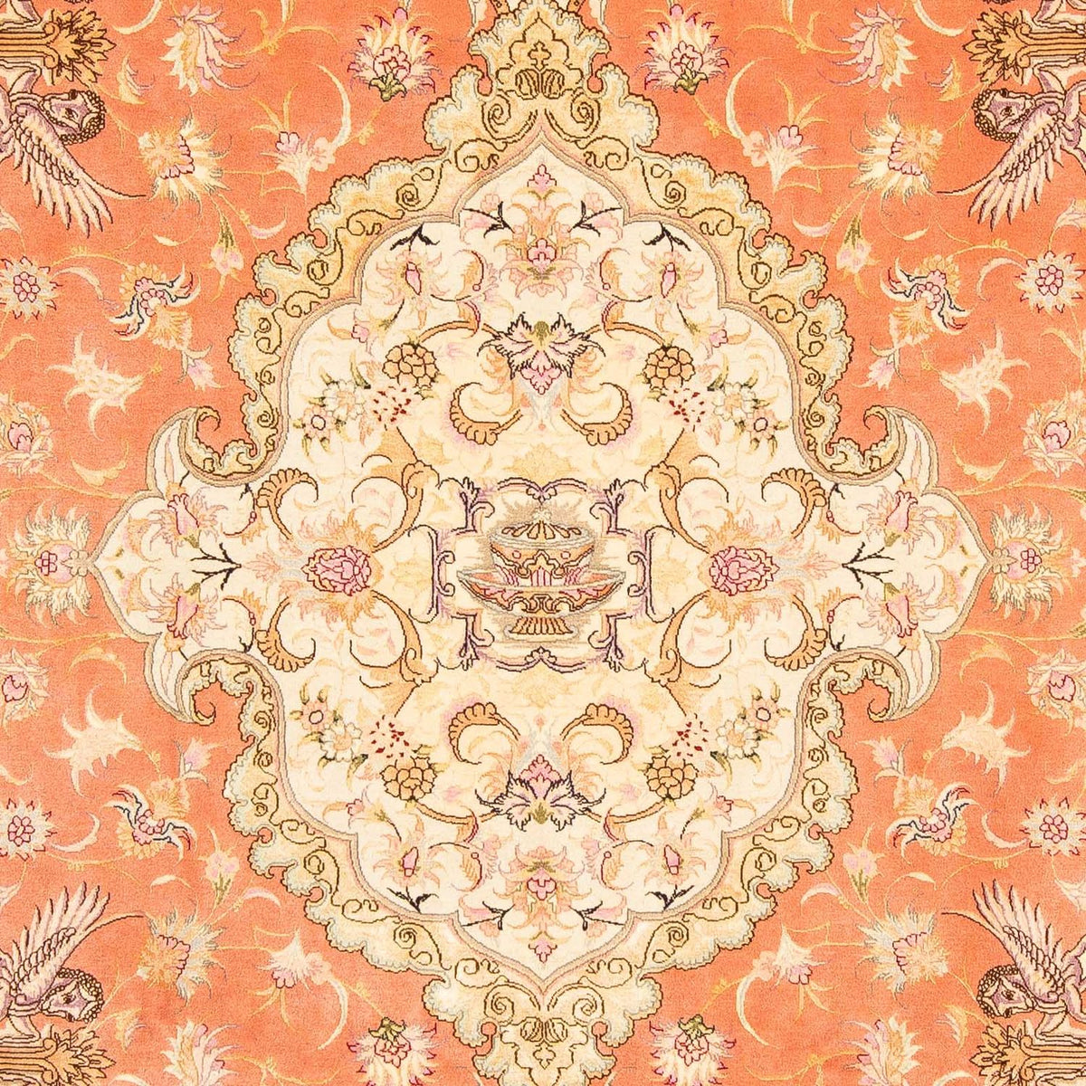 Persisk matta - Tabriz - Royal - 304 x 200 cm - beige