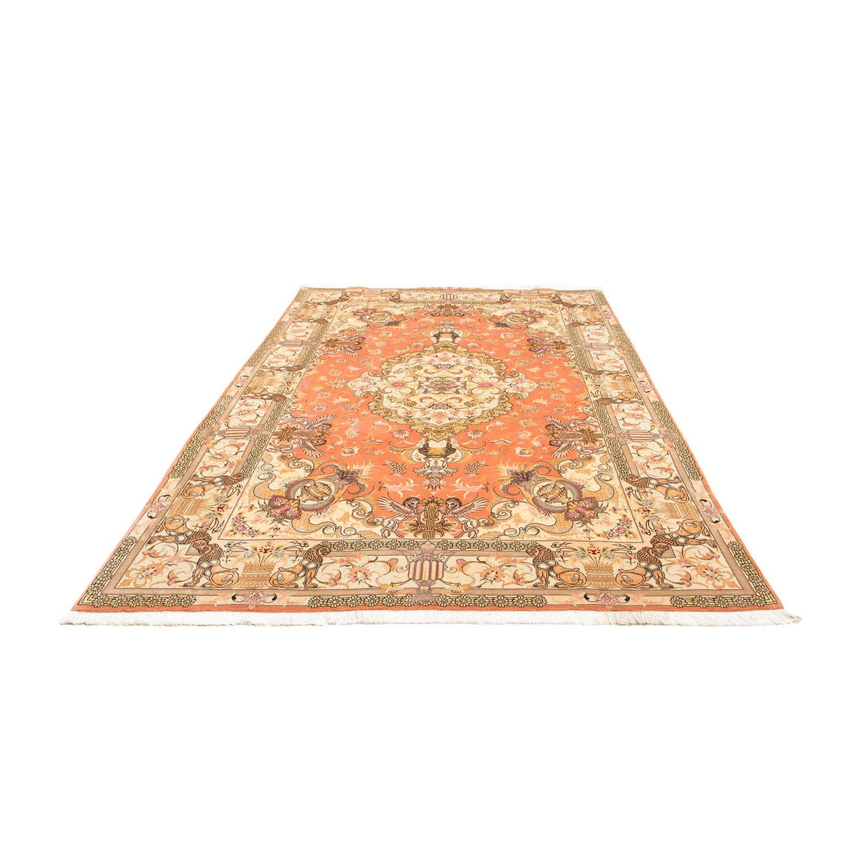 Persisk matta - Tabriz - Royal - 304 x 200 cm - beige