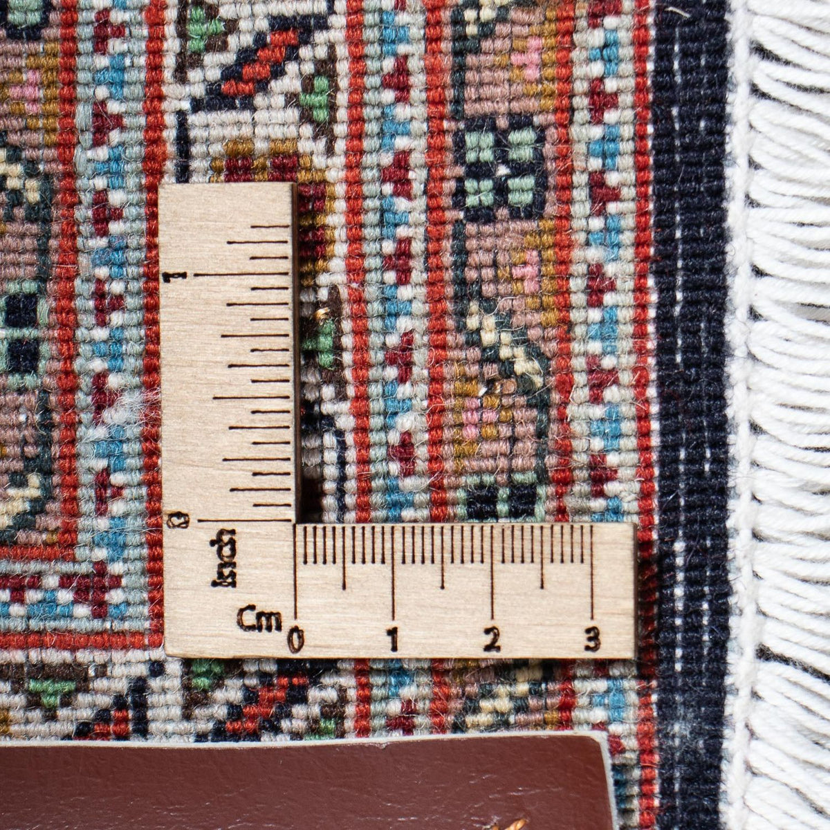 Persisk matta - Tabriz - 305 x 205 cm - mörkblå