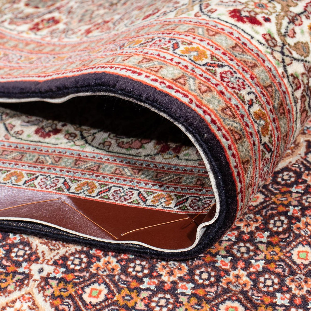 Persisk matta - Tabriz - 288 x 200 cm - ljusbrun