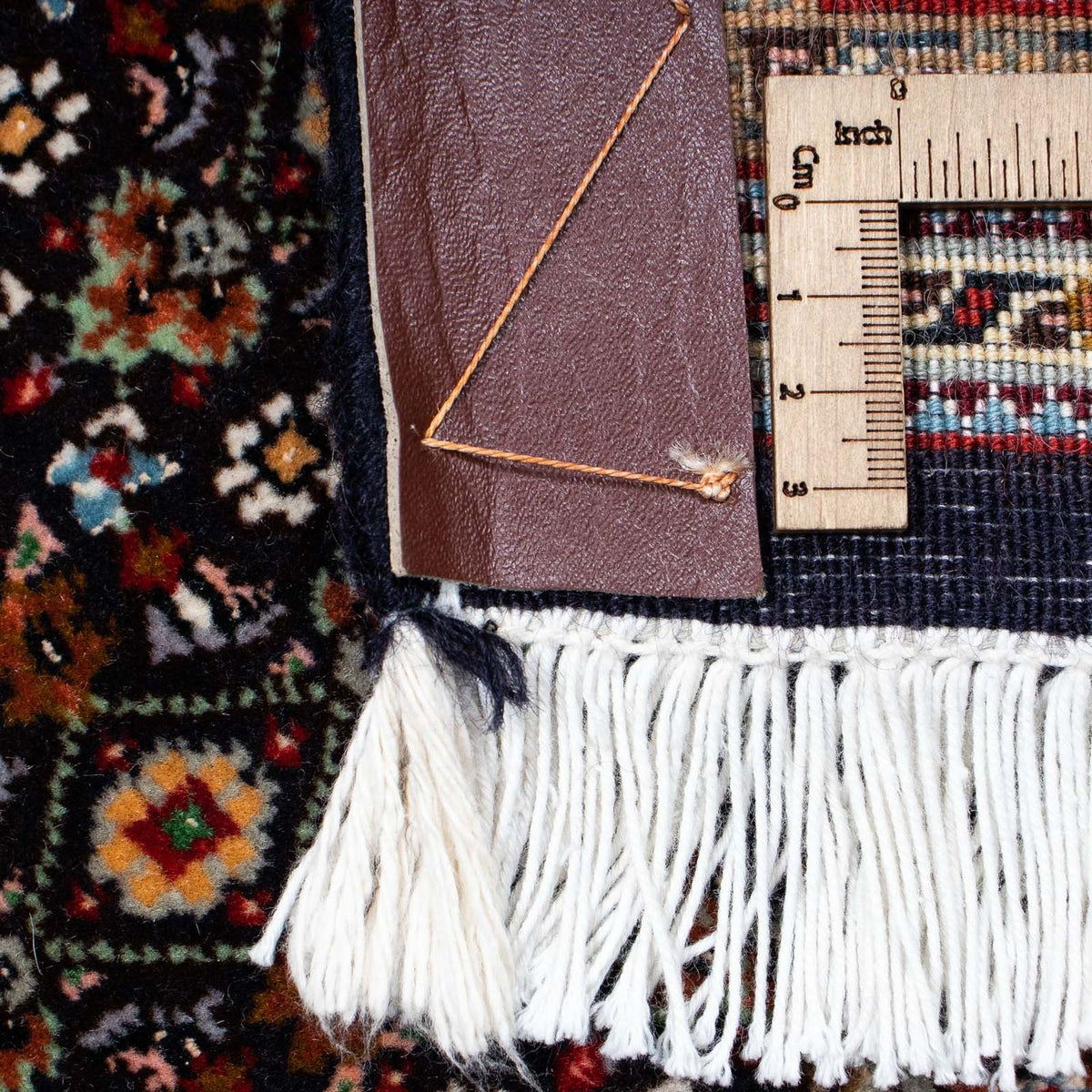 Persisk matta - Tabriz - 360 x 253 cm - mörkbrun