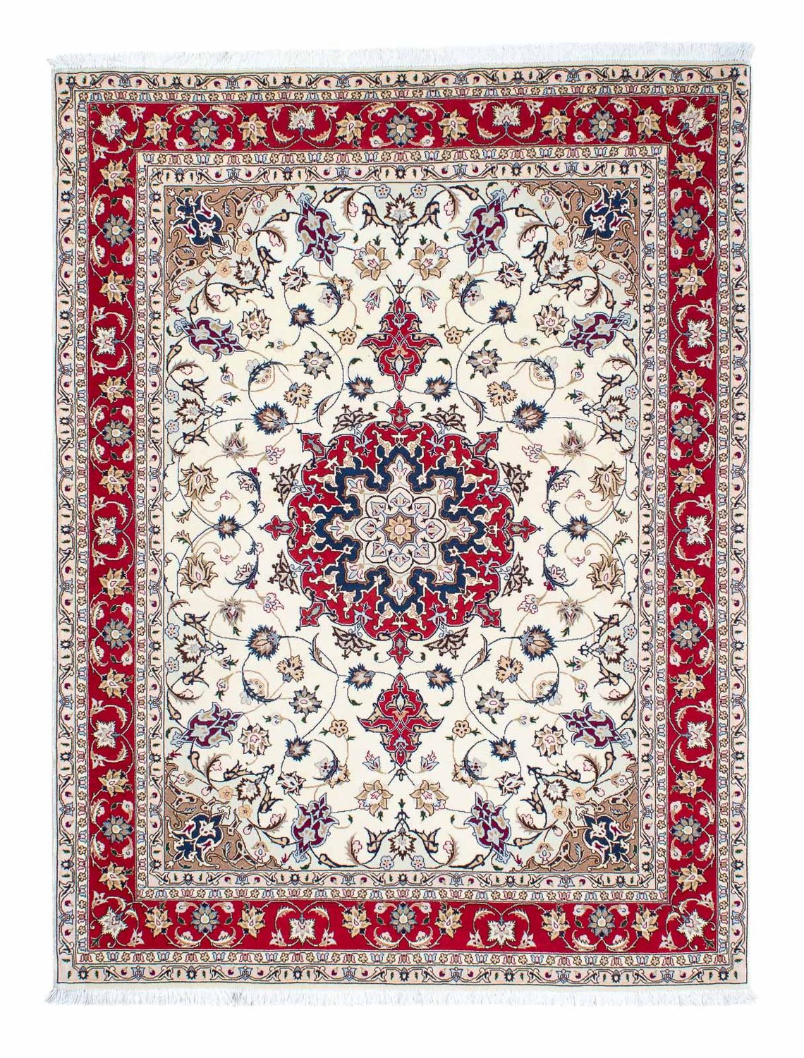 Persisk matta - Tabriz - Royal - 205 x 154 cm - beige