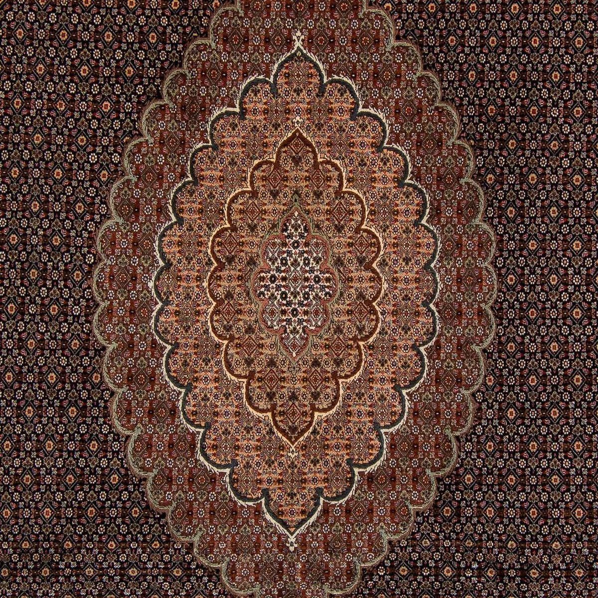Persisk matta - Tabriz - 348 x 252 cm - brun