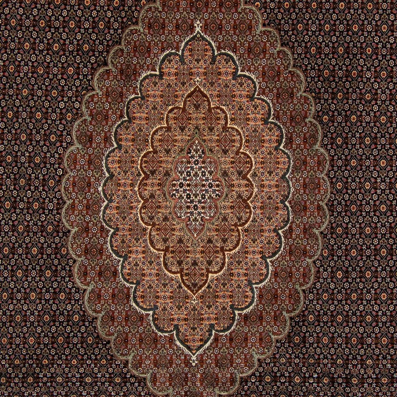 Persisk matta - Tabriz - 348 x 252 cm - brun