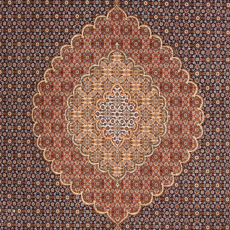 Persisk matta - Tabriz - 297 x 205 cm - mörkblå