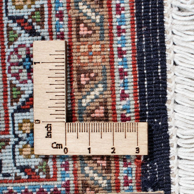 Persisk matta - Tabriz - 297 x 205 cm - mörkblå