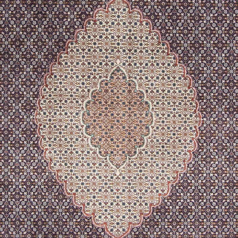 Persisk matta - Tabriz - 303 x 196 cm - mörkblå