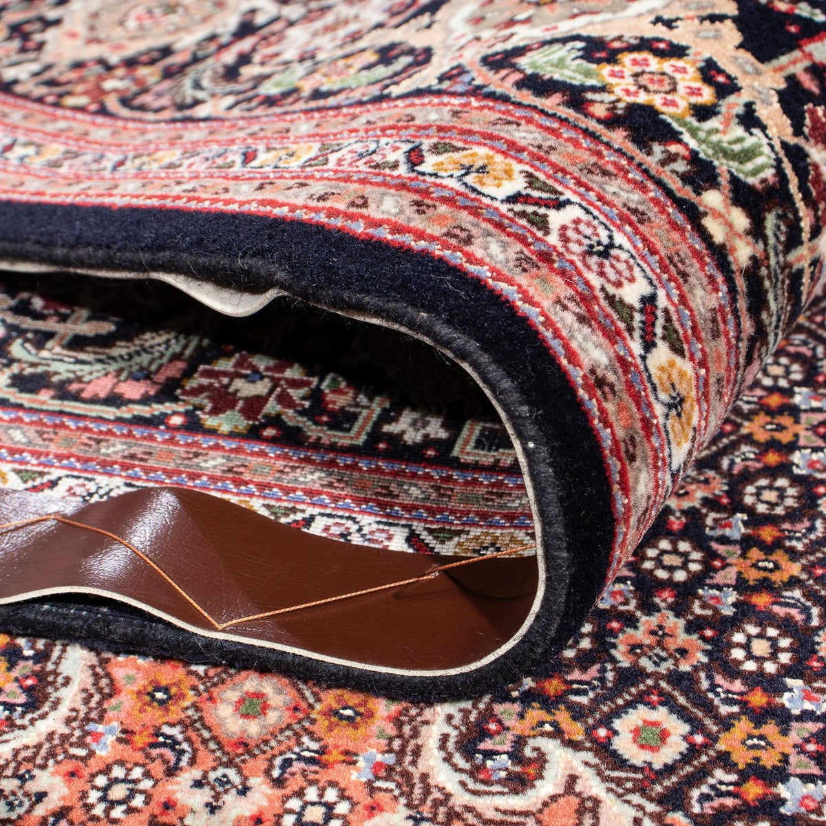 Persisk matta - Tabriz - 295 x 203 cm - mörkblå