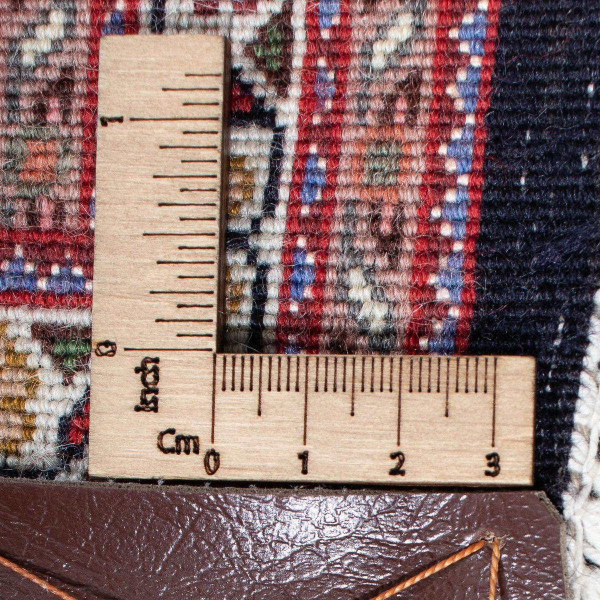 Persisk matta - Tabriz - 295 x 203 cm - mörkblå