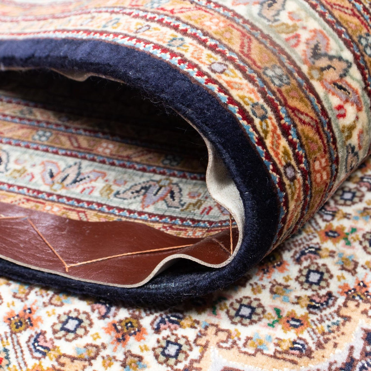 Persisk matta - Tabriz - 338 x 248 cm - ljusbrun