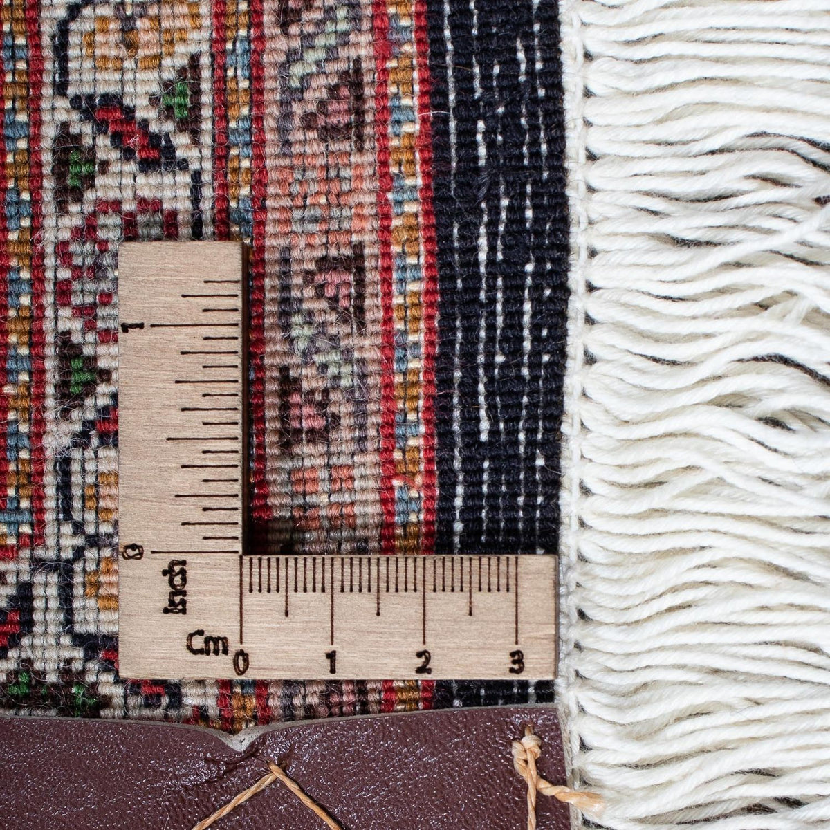 Persisk matta - Tabriz - 294 x 198 cm - mörkblå