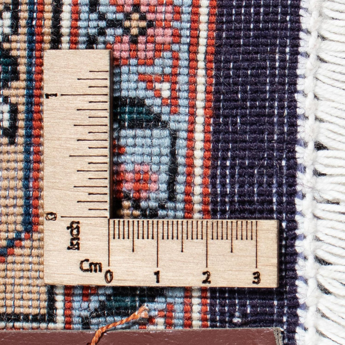 Persisk matta - Tabriz - 295 x 202 cm - mörkblå