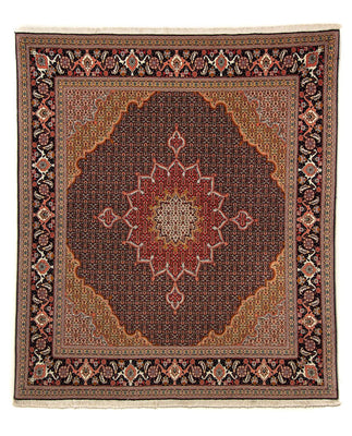 Persisk matta - Tabriz - Royal kvadrat  - 219 x 200 cm - mörkblå