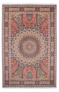 Persisk matta - Tabriz - Royal - 250 x 168 cm - flerfärgad