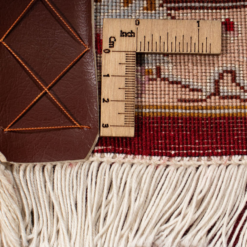 Persisk matta - Tabriz - Royal - 255 x 204 cm - mörkröd