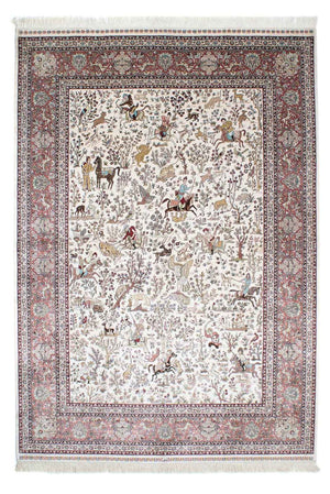Oriental Carpet - Hereke - 244 x 169 cm - beige