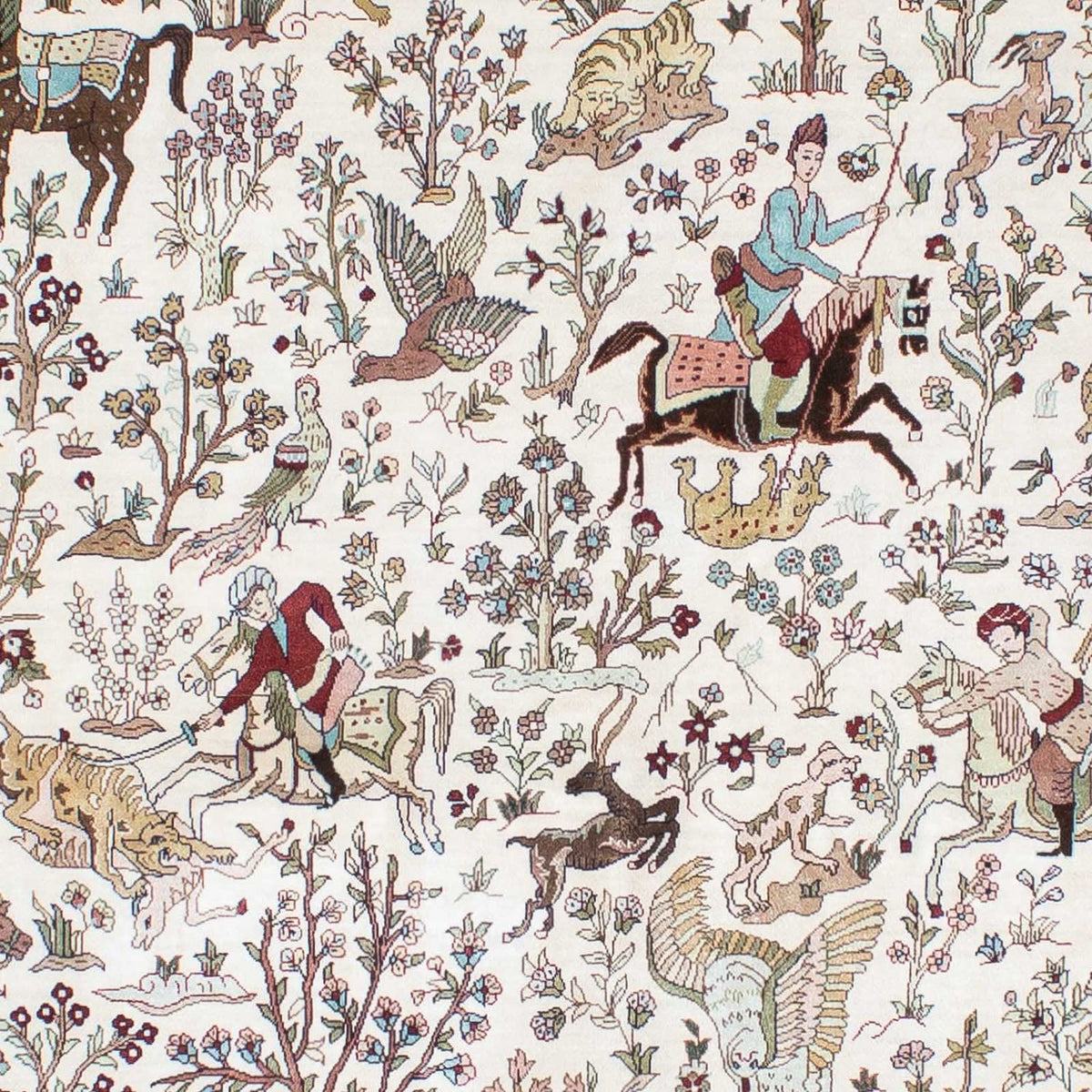 Oriental Carpet - Hereke - 244 x 169 cm - beige