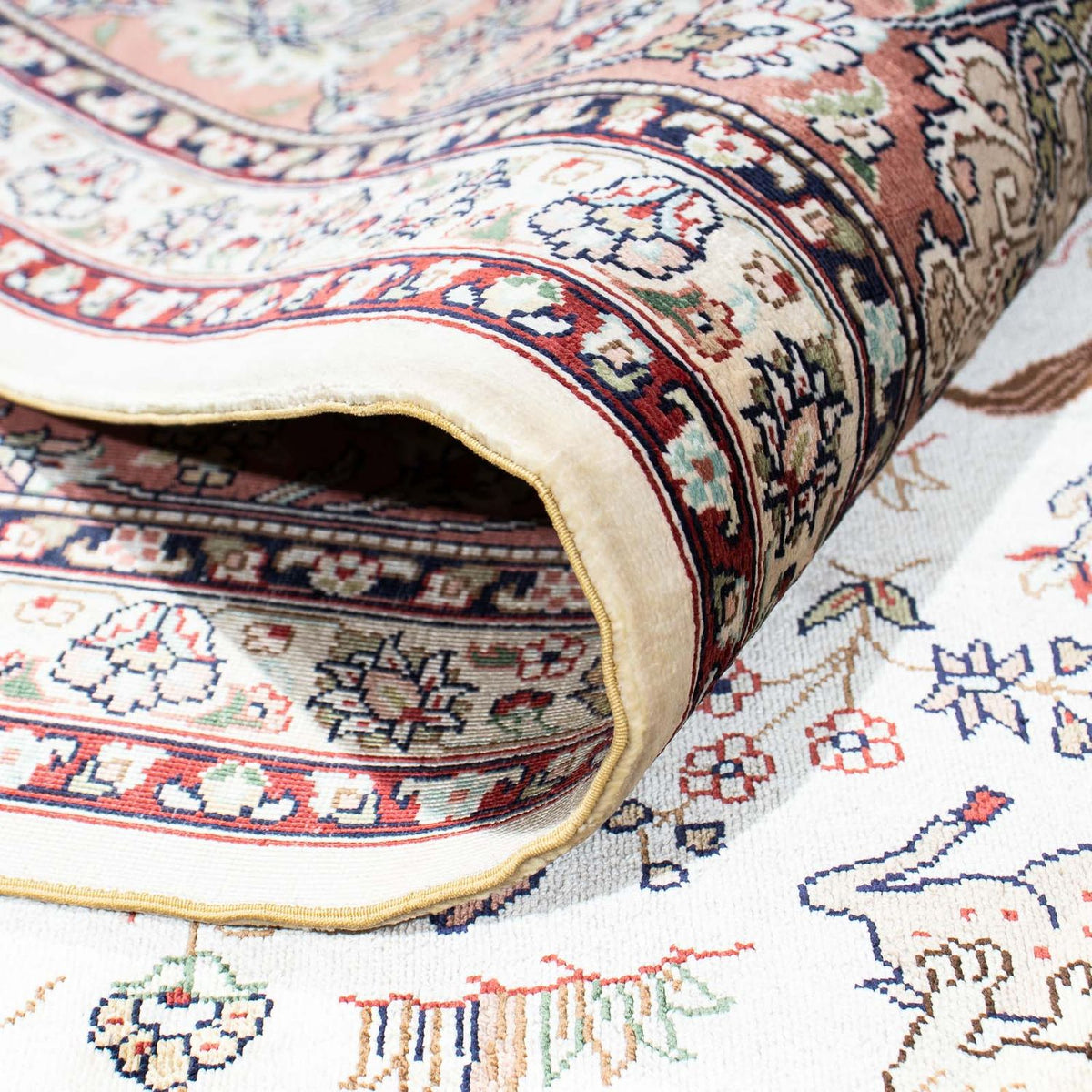 Oriental Carpet - Hereke - 244 x 169 cm - beige