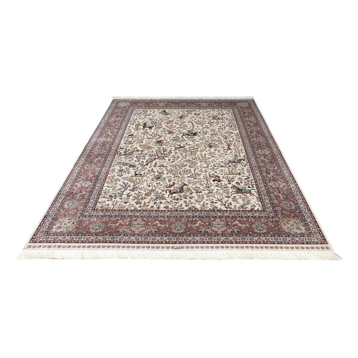 Oriental Carpet - Hereke - 244 x 169 cm - beige