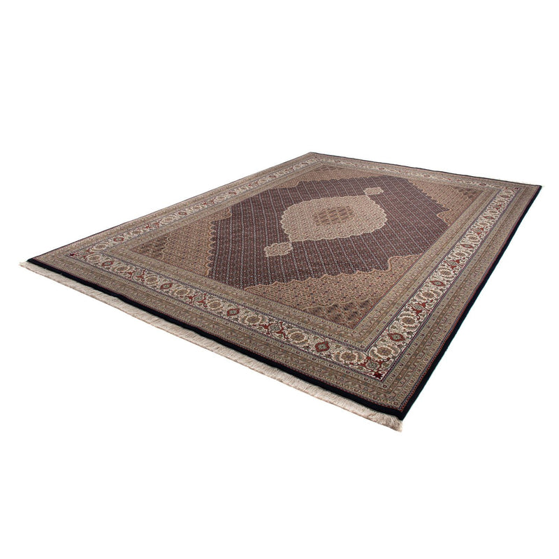 Persisk matta - Tabriz - 344 x 241 cm - mörkblå