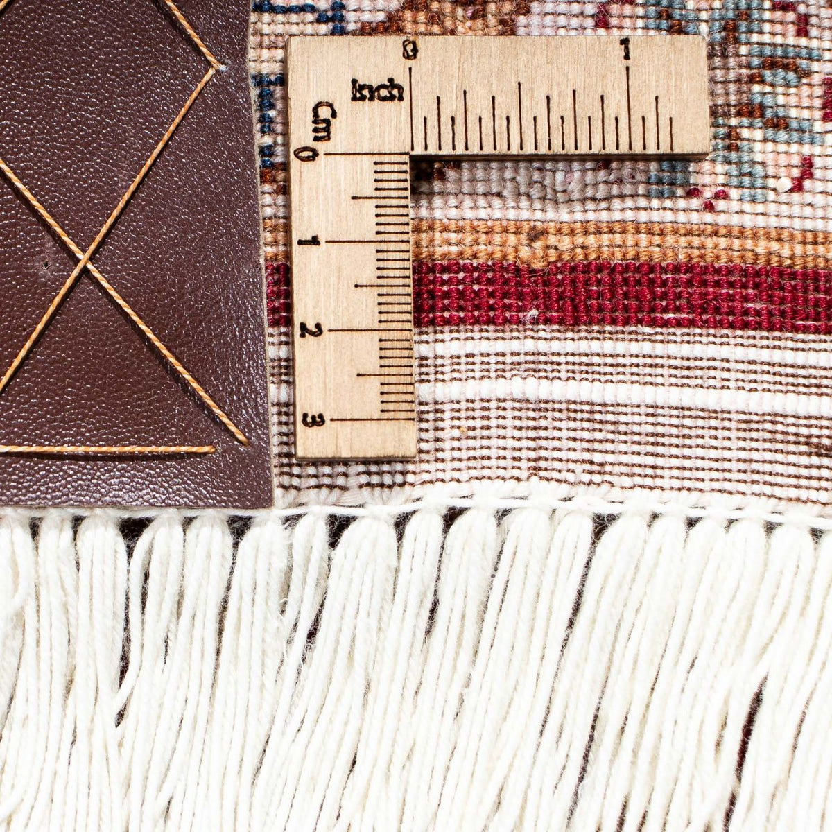 Persisk matta - Tabriz - Royal - 202 x 152 cm - mörkröd