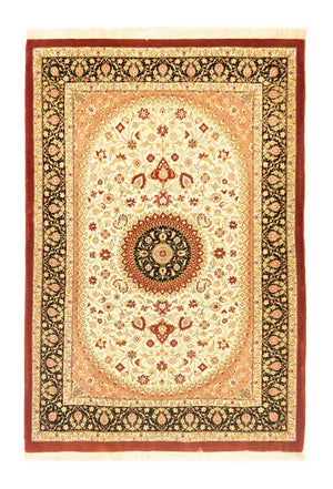 Persisk matta - Ghom - 154 x 107 cm - beige