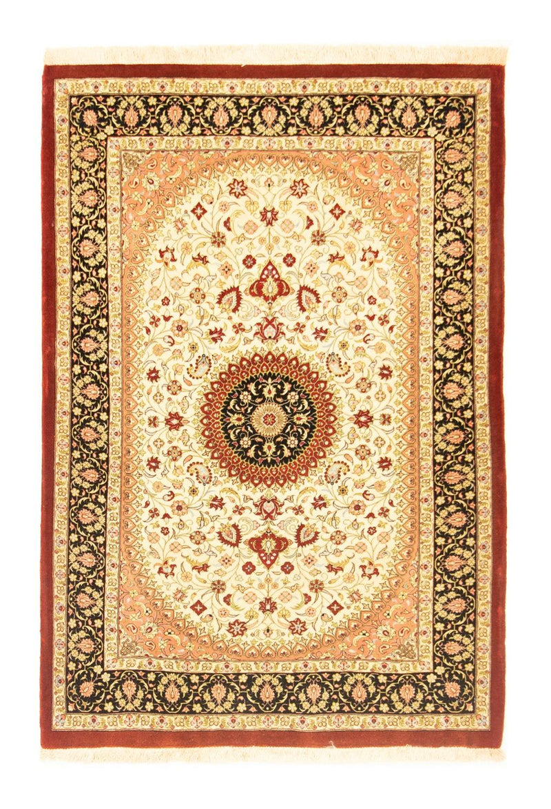 Persisk matta - Ghom - 154 x 107 cm - beige